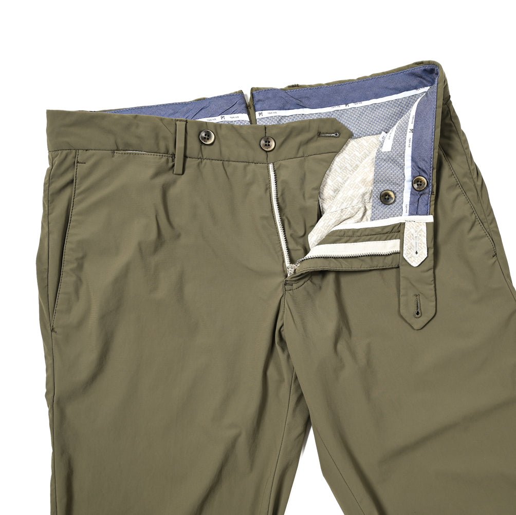 SALE|PT TORINO ACTIVE SUPERSLIM FIT 高機能ストレッチナイロン ノータックスラックス / PT01 KULT|407644 - C - 50|GUARDAROBA MILANO OFFICIAL STORE