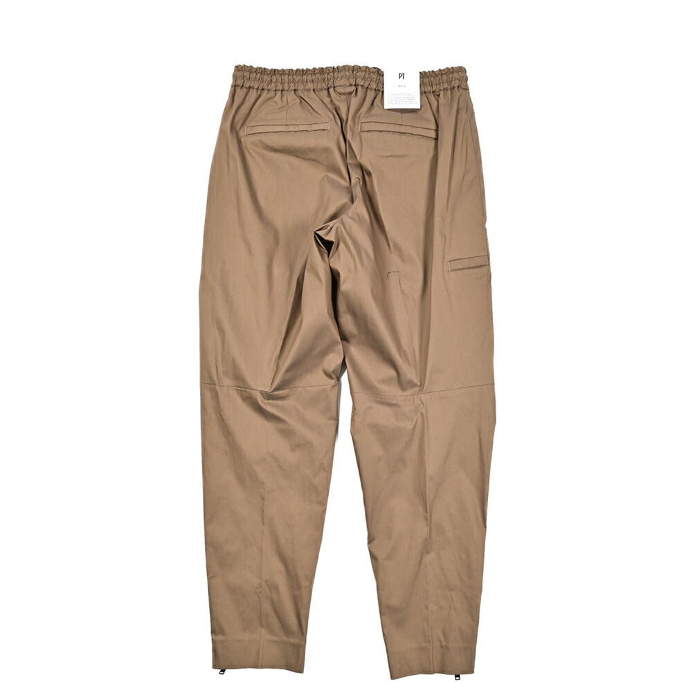 SALE|PT TORINO Active "THETA" ストレッチコットン ドローコード付きイージーパンツ (裾ジップ)|423261 - 48|GUARDAROBA MILANO OFFICIAL STORE