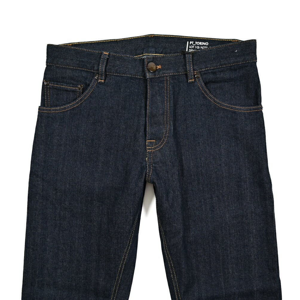 SALE|PT TORINO DENIM DUB (STRAIGHT FIT) ストレッチデニム ターンナップジーンズ / PT05|417472 - 32|GUARDAROBA MILANO OFFICIAL STORE