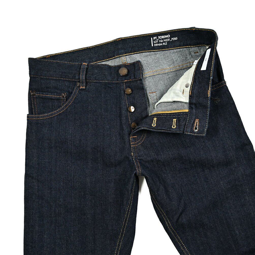 SALE|PT TORINO DENIM DUB (STRAIGHT FIT) ストレッチデニム ターンナップジーンズ / PT05|417472 - 32|GUARDAROBA MILANO OFFICIAL STORE