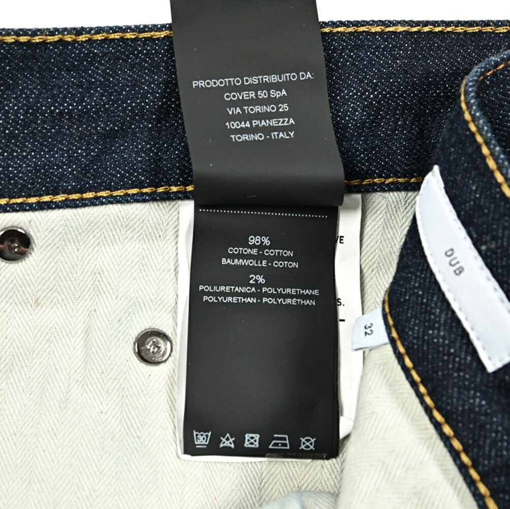 SALE|PT TORINO DENIM DUB (STRAIGHT FIT) ストレッチデニム ターンナップジーンズ / PT05|417472 - 32|GUARDAROBA MILANO OFFICIAL STORE