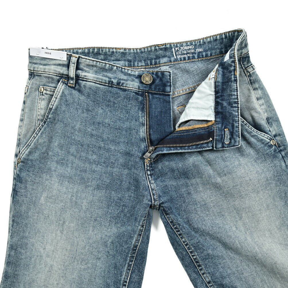 SALE|PT TORINO DENIM INDIE (NARROW FIT) ストレッチデニム ジーンズ(デニスラ) / PT05|417028 - 34|GUARDAROBA MILANO OFFICIAL STORE