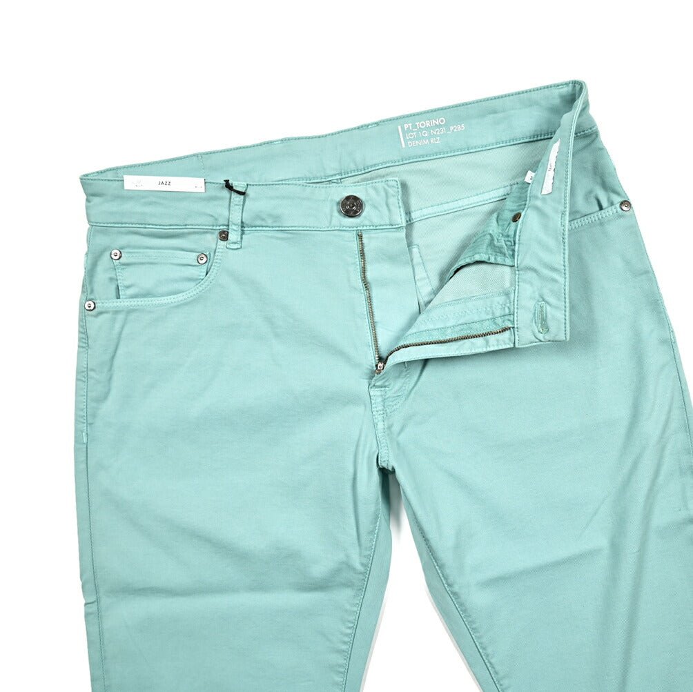 SALE|PT TORINO DENIM JAZZ (UPDATED FIT) ストレッチコットン 5ポケットカラーパンツ / PT05|420024|GUARDAROBA MILANO OFFICIAL STORE