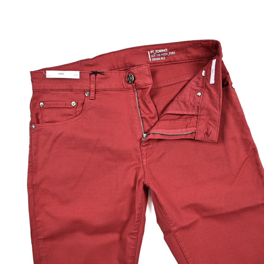 SALE|PT TORINO DENIM JAZZ (UPDATED FIT) ストレッチコットン 5ポケットカラーパンツ / PT05|420025|GUARDAROBA MILANO OFFICIAL STORE