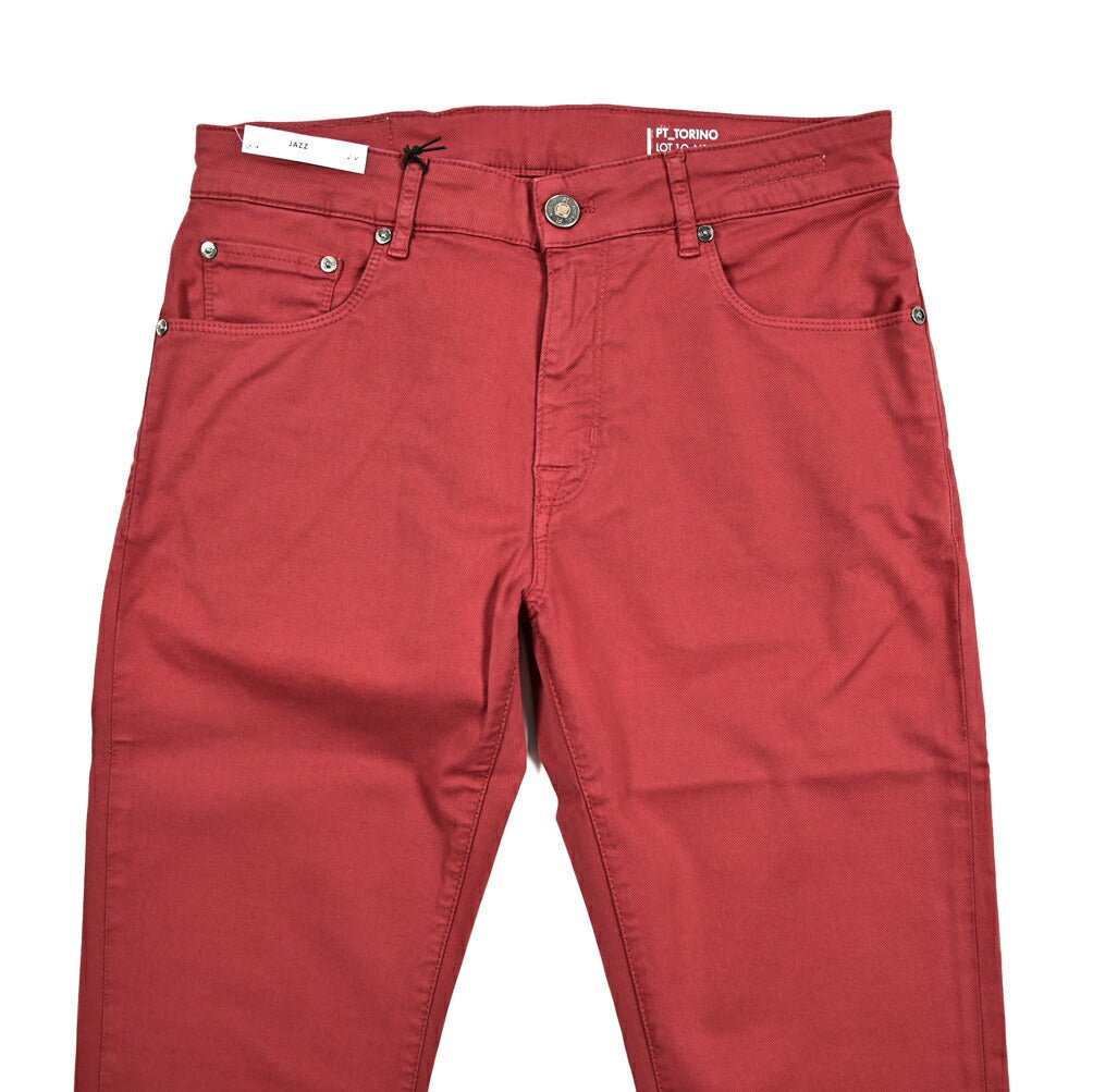 SALE|PT TORINO DENIM JAZZ (UPDATED FIT) ストレッチコットン 5ポケットカラーパンツ / PT05|420025|GUARDAROBA MILANO OFFICIAL STORE