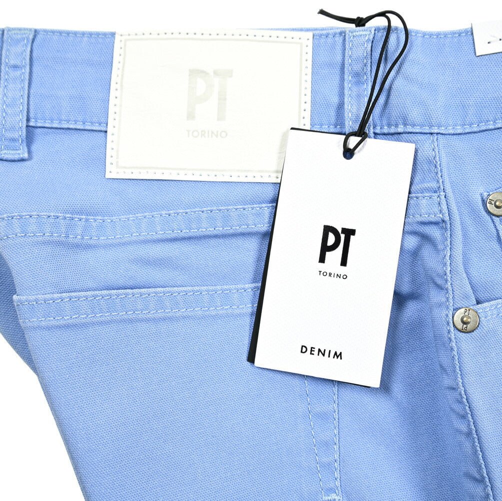 SALE|PT TORINO DENIM JAZZ (UPDATED FIT) ストレッチコットン 5ポケットカラーパンツ / PT05|420034 - 30|GUARDAROBA MILANO OFFICIAL STORE