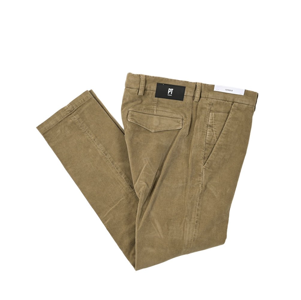 SALE|PT TORINO DENIM JUNGLE 細畝コーデュロイ クロップドスキニーパンツ|395733 - B - 36|GUARDAROBA MILANO OFFICIAL STORE
