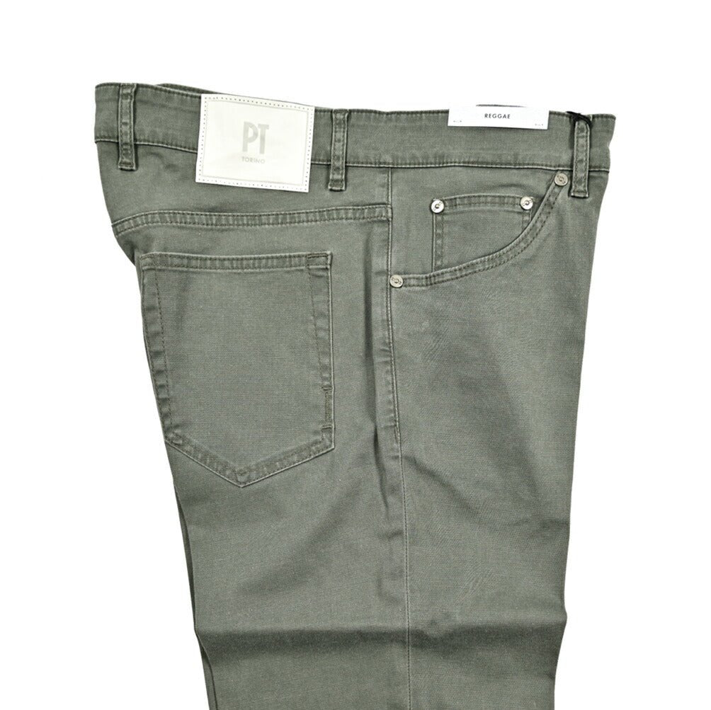 SALE|PT TORINO DENIM REGGAE (TAPERED FIT) ストレッチコットン 5ポケットテーパードパンツ / PT05|419789 - 32|GUARDAROBA MILANO OFFICIAL STORE