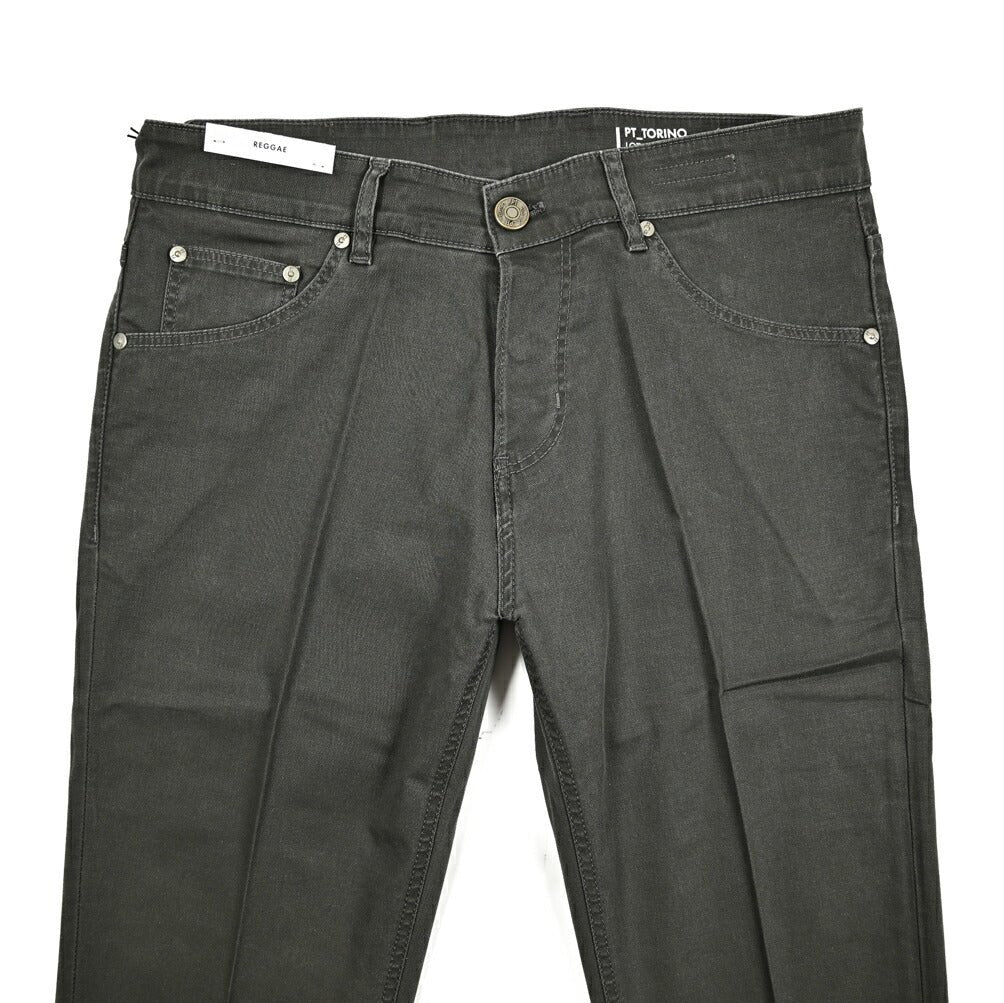 SALE|PT TORINO DENIM REGGAE (TAPERED FIT) ストレッチコットン 5ポケットテーパードパンツ / PT05|419814 - 31|GUARDAROBA MILANO OFFICIAL STORE