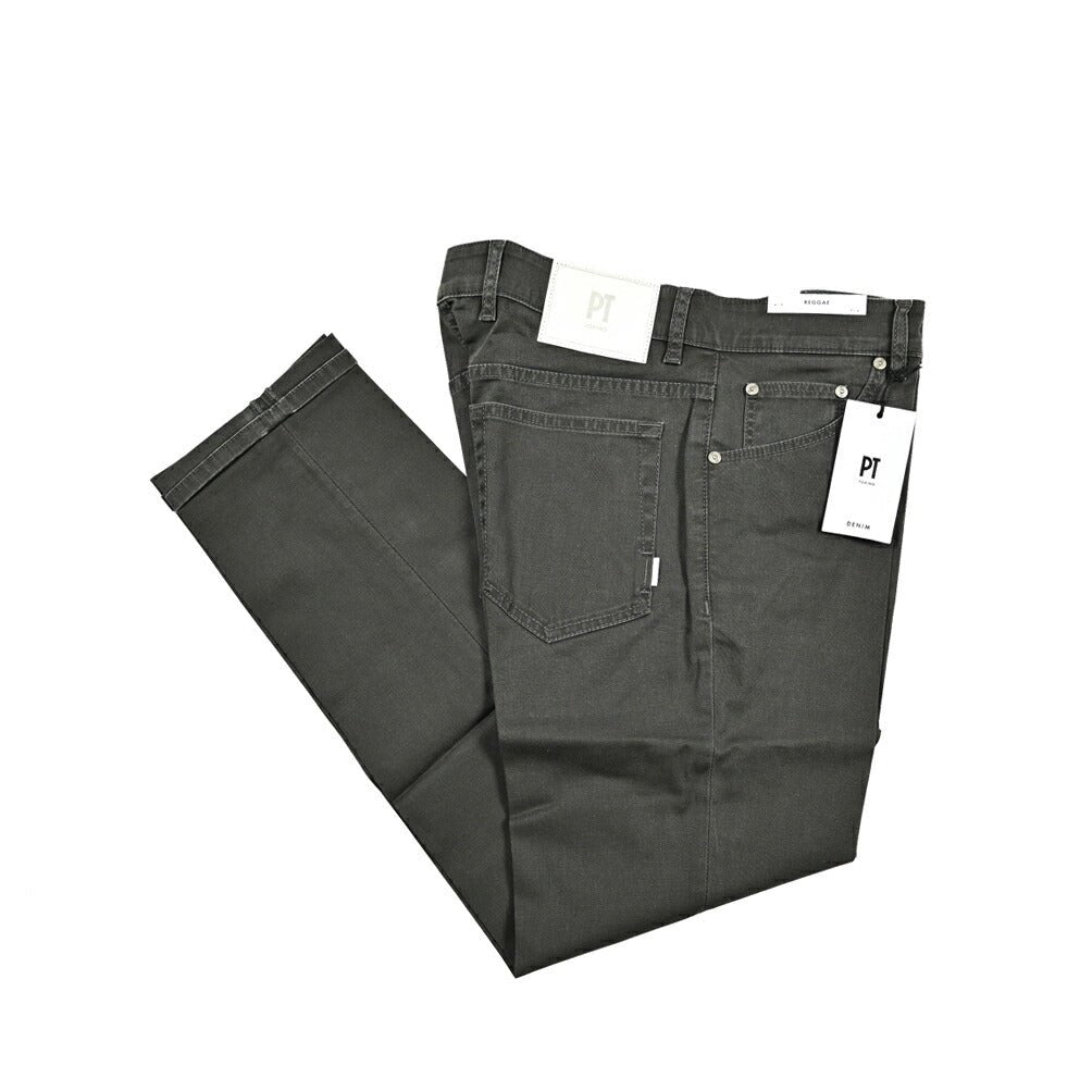 SALE|PT TORINO DENIM REGGAE (TAPERED FIT) ストレッチコットン 5ポケットテーパードパンツ / PT05|419814 - 31|GUARDAROBA MILANO OFFICIAL STORE