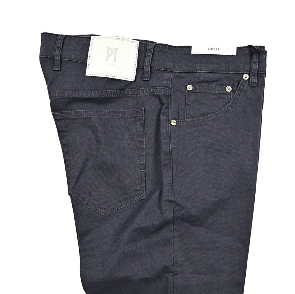 SALE|PT TORINO DENIM REGGAE (TAPERED FIT) ストレッチコットン 5ポケットカラーパンツ / PT05|420241 - 31|GUARDAROBA MILANO OFFICIAL STORE