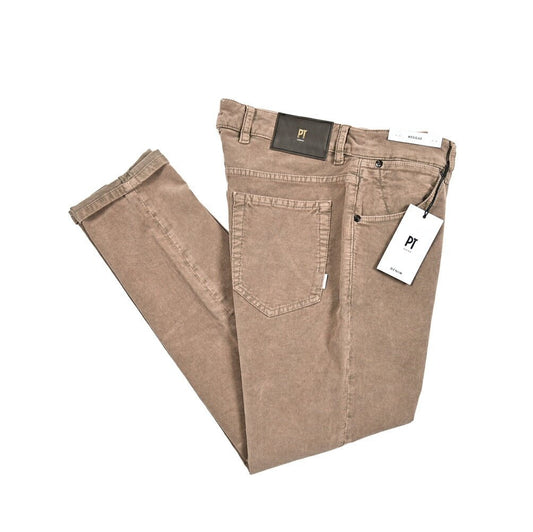 SALE|PT TORINO DENIM REGGAE(TAPERED FIT) ストレッチコットン 細畝コーデュロイ5ポケットパンツ / PT05|GUARDAROBA MILANO OFFICIAL STORE