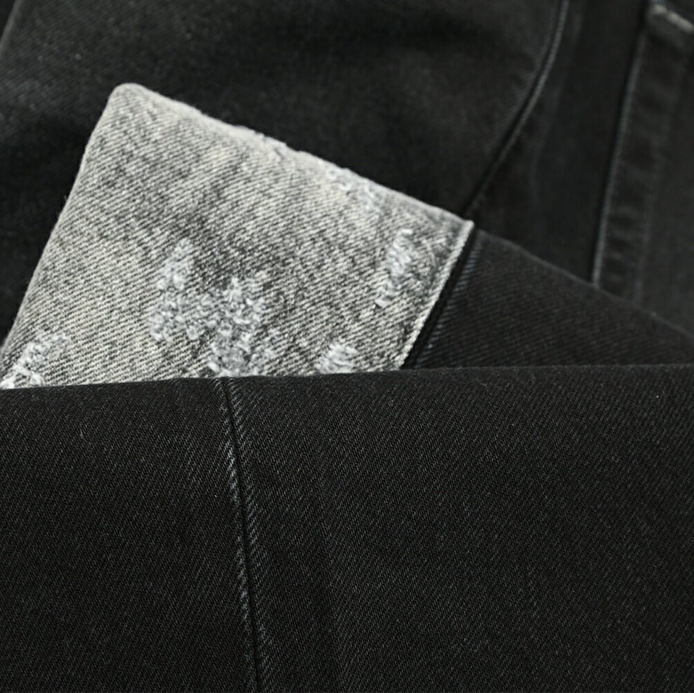 SALE|PT TORINO DENIM THE REBEL コットン100% パッチワークデニム ワイドジーンズ / PT05|417428 - 36|GUARDAROBA MILANO OFFICIAL STORE