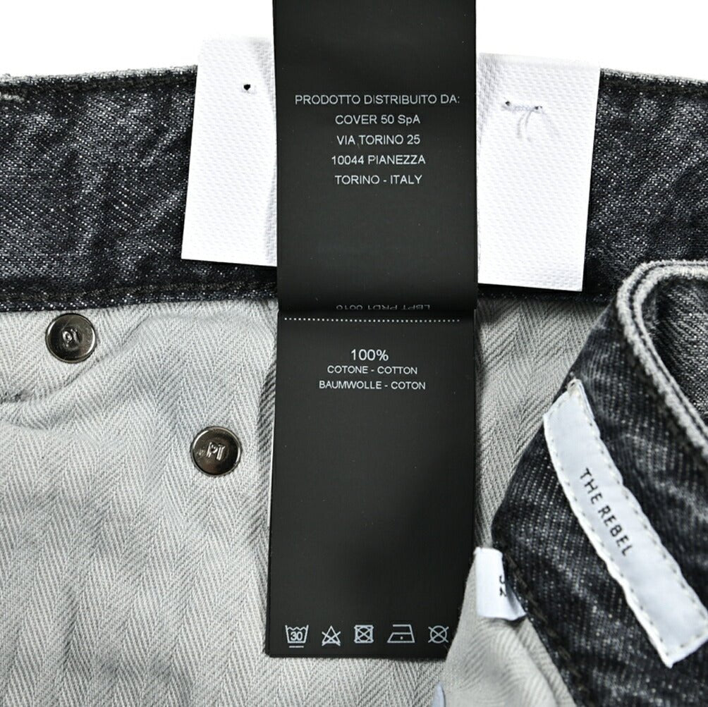 SALE|PT TORINO DENIM THE REBEL コットン100% デニム ワイドジーンズ / PT05|417457 - 32|GUARDAROBA MILANO OFFICIAL STORE