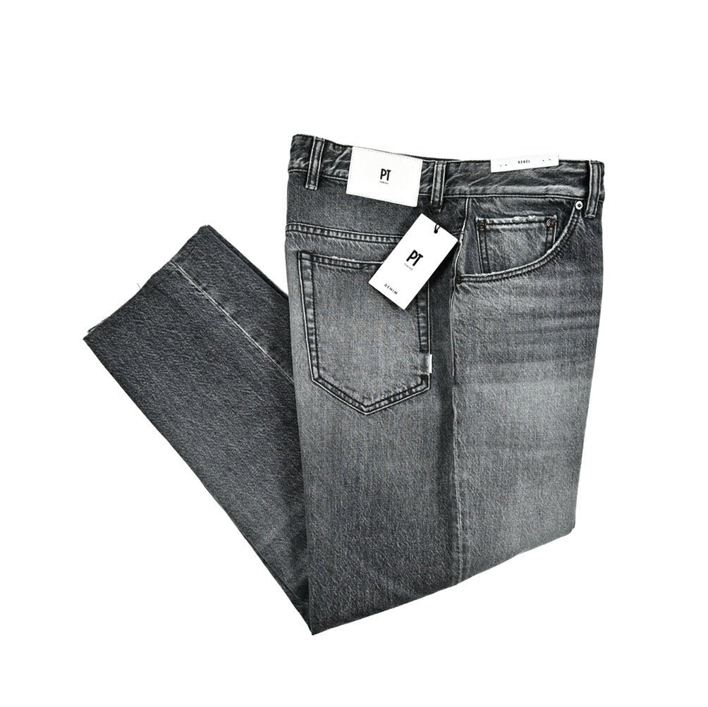 SALE|PT TORINO DENIM THE REBEL コットン100% デニム ワイドジーンズ / PT05|417457 - 32|GUARDAROBA MILANO OFFICIAL STORE