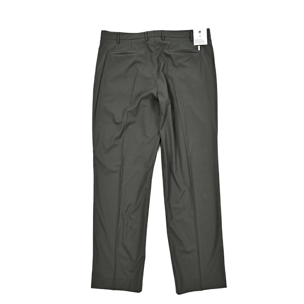SALE|PT TORINO Edge "DICIANNOVE" ストレッチウール ツータックストレートスラックス|423765 - 50|GUARDAROBA MILANO OFFICIAL STORE