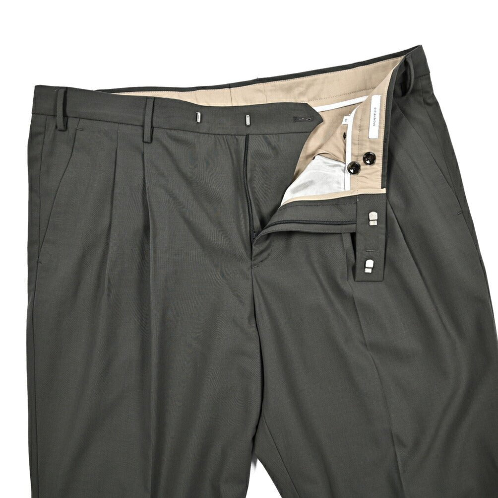 SALE|PT TORINO Edge "DICIANNOVE" ストレッチウール ツータックストレートスラックス|423765 - 50|GUARDAROBA MILANO OFFICIAL STORE
