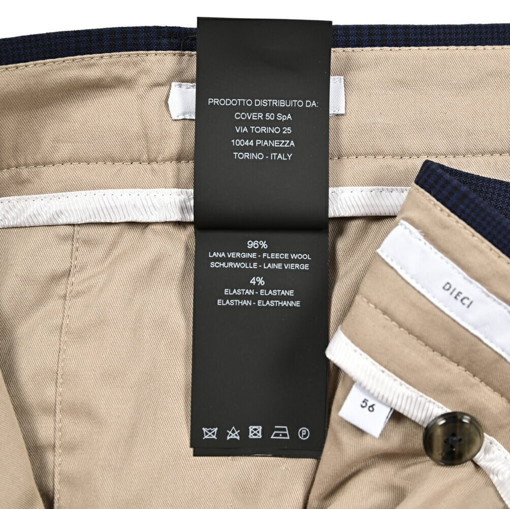 SALE|PT TORINO Edge "DIECI" ストレッチウール ノータックスラックス|423049|GUARDAROBA MILANO OFFICIAL STORE