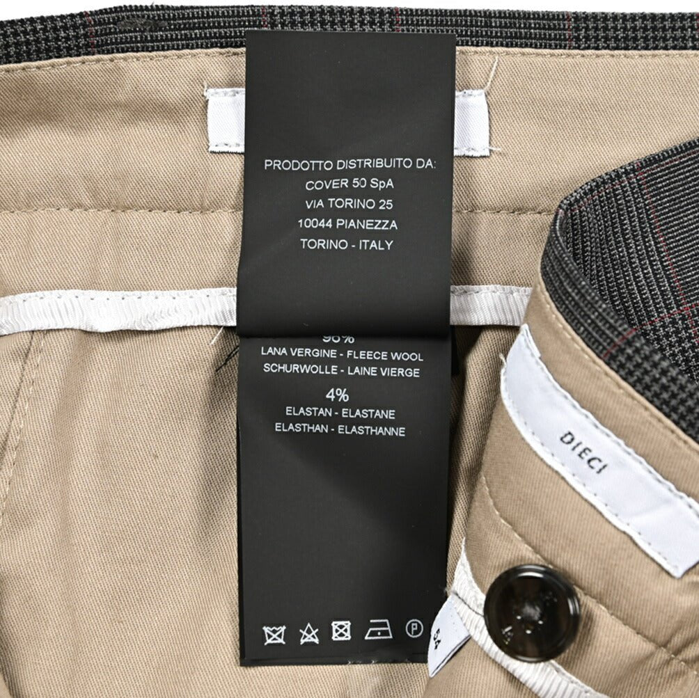 SALE|PT TORINO Edge "DIECI" ストレッチウール ノータックスラックス|423051|GUARDAROBA MILANO OFFICIAL STORE
