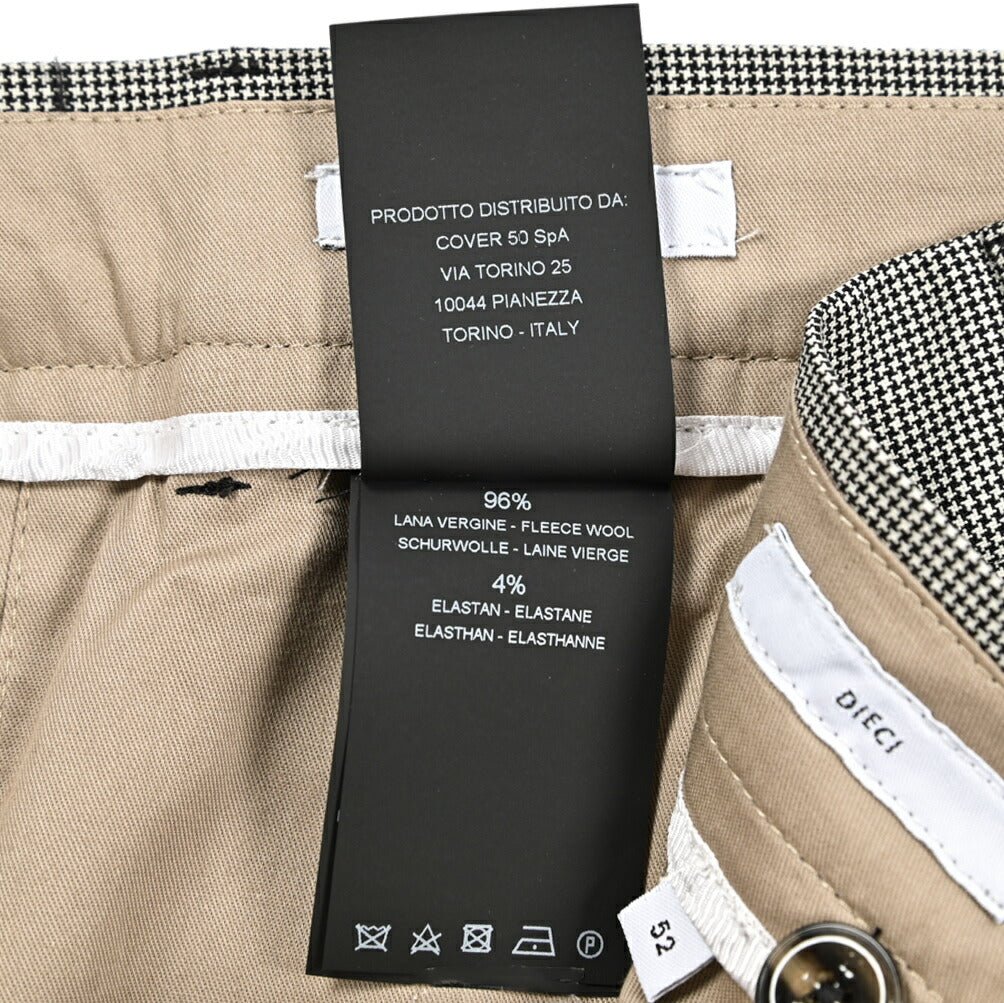 SALE|PT TORINO Edge "DIECI" ストレッチウール ノータックスラックス|423052|GUARDAROBA MILANO OFFICIAL STORE