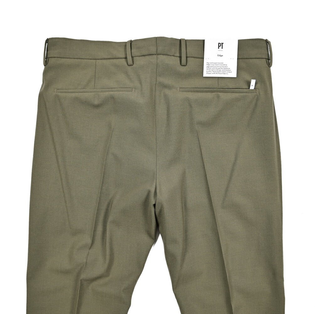 SALE|PT TORINO Edge "DIECI" ストレッチウール ノータックスラックス|423559 - 44|GUARDAROBA MILANO OFFICIAL STORE