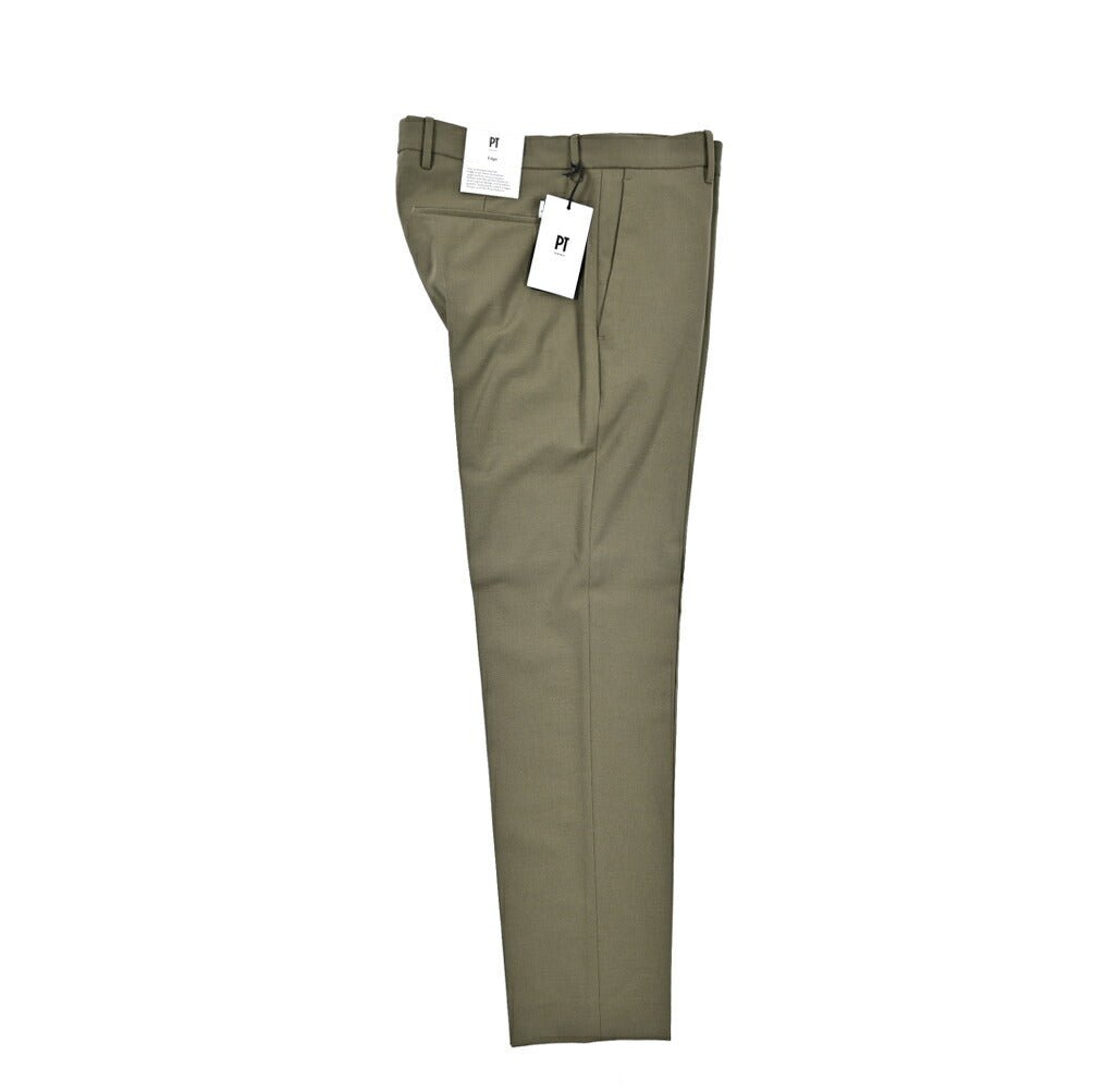 SALE|PT TORINO Edge "DIECI" ストレッチウール ノータックスラックス|423559 - 44|GUARDAROBA MILANO OFFICIAL STORE