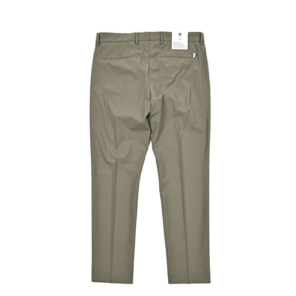 SALE|PT TORINO Edge "DIECI" ストレッチウール ノータックスラックス|423580 - 46|GUARDAROBA MILANO OFFICIAL STORE
