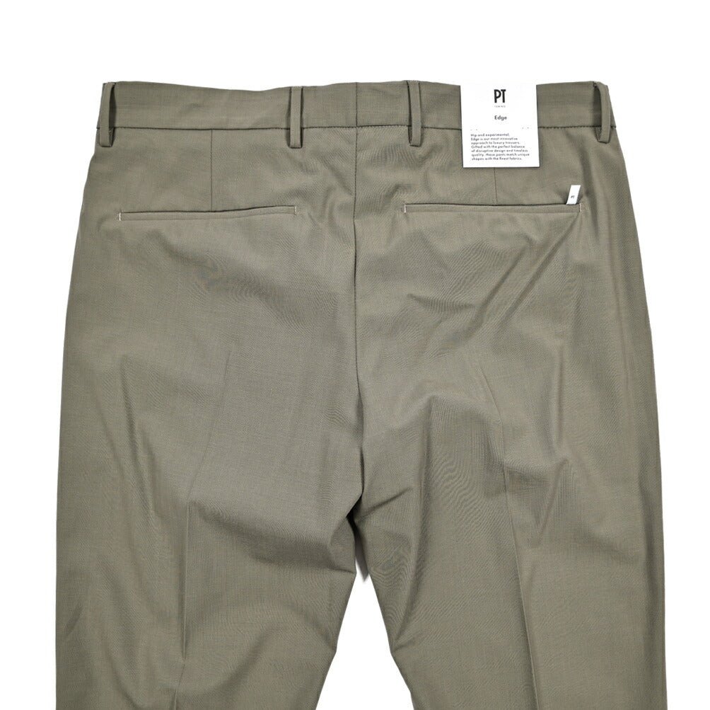 SALE|PT TORINO Edge "DIECI" ストレッチウール ノータックスラックス|423580 - 46|GUARDAROBA MILANO OFFICIAL STORE