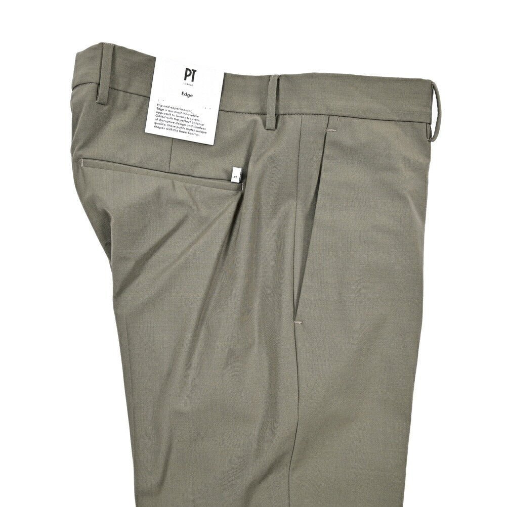 SALE|PT TORINO Edge "DIECI" ストレッチウール ノータックスラックス|423580 - 46|GUARDAROBA MILANO OFFICIAL STORE