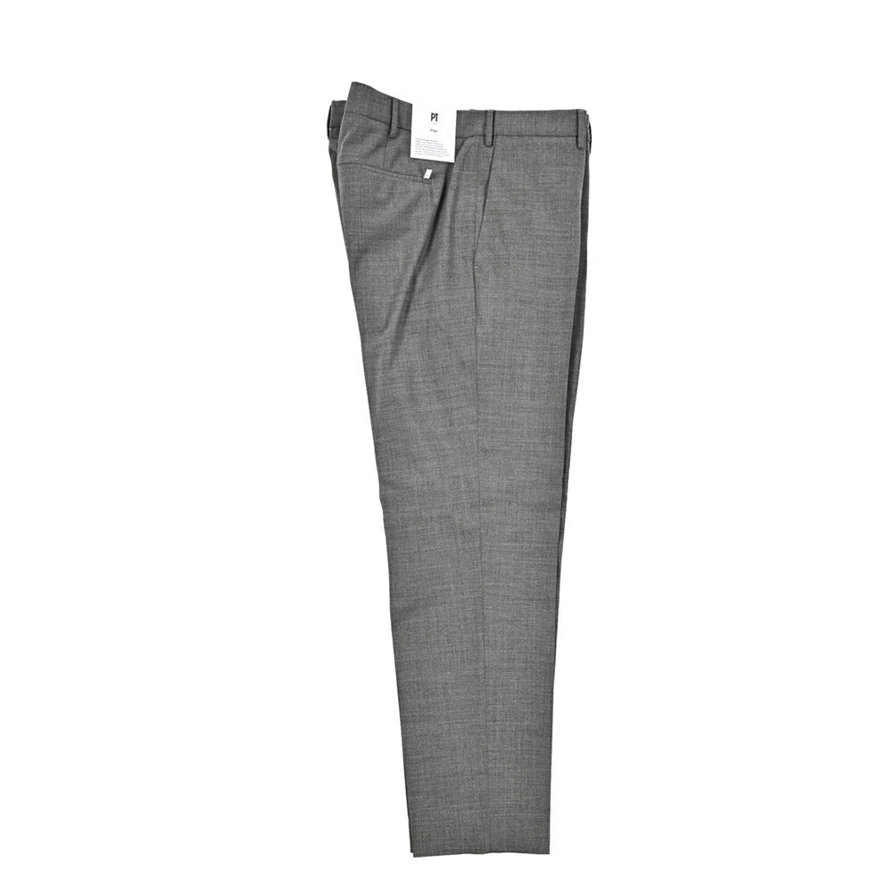 SALE|PT TORINO Edge "DIECI" ストレッチウール スリムテーパードスラックス|423742|GUARDAROBA MILANO OFFICIAL STORE