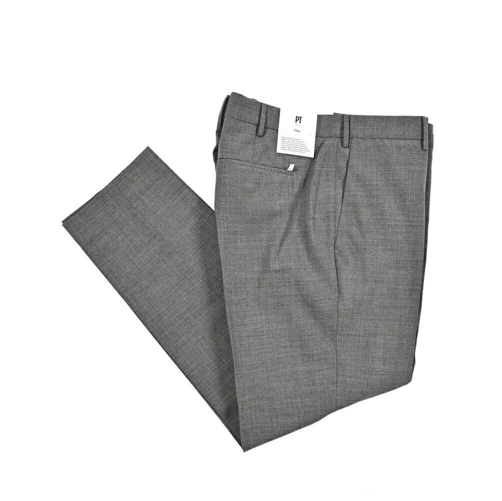 SALE|PT TORINO Edge "DIECI" ストレッチウール スリムテーパードスラックス|423742|GUARDAROBA MILANO OFFICIAL STORE