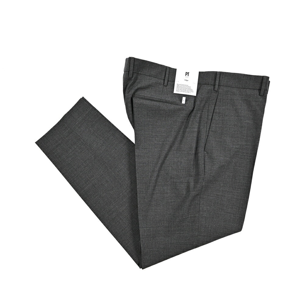 SALE|PT TORINO Edge "DIECI" ストレッチウール スリムテーパードスラックス|423770|GUARDAROBA MILANO OFFICIAL STORE