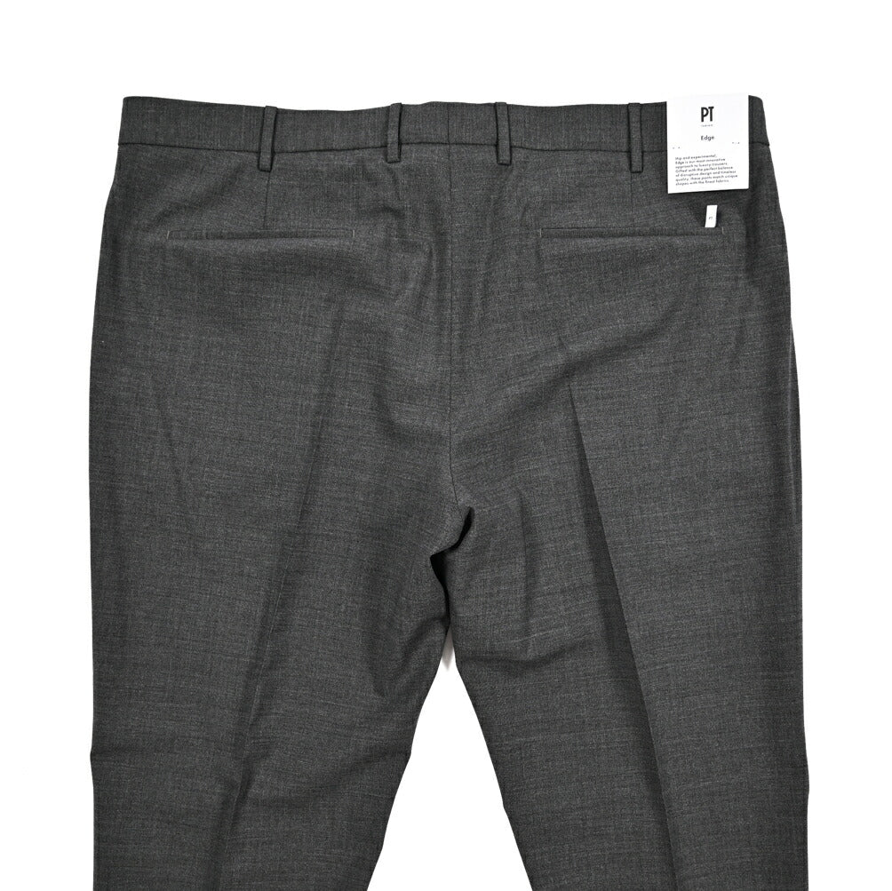 SALE|PT TORINO Edge "DIECI" ストレッチウール スリムテーパードスラックス|423770|GUARDAROBA MILANO OFFICIAL STORE