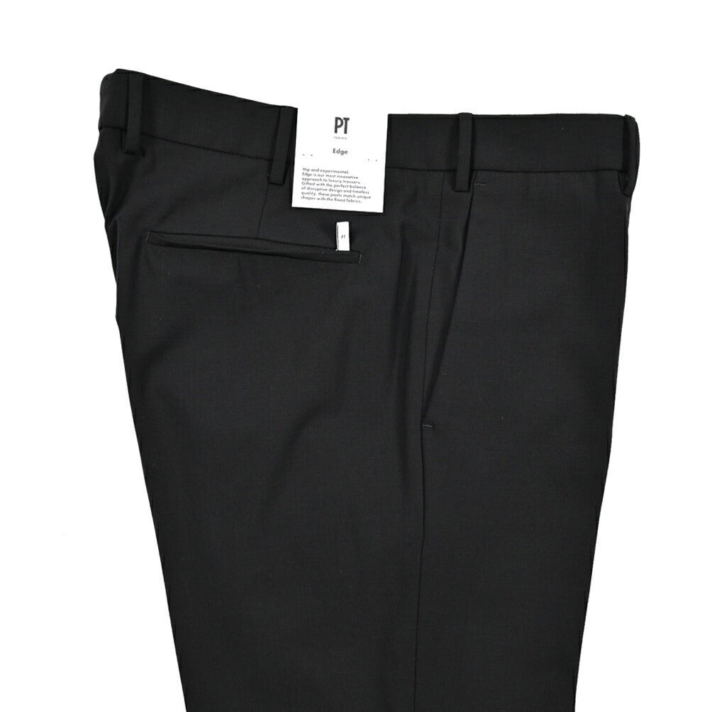 SALE|PT TORINO Edge "DIECI" ストレッチウール スリムテーパードスラックス|424027 - 50|GUARDAROBA MILANO OFFICIAL STORE