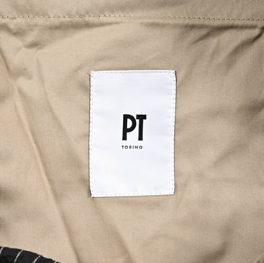 SALE|PT TORINO Edge "REBEL FIT" シアサッカーウール ワンタックスラックス|423060 - 48|GUARDAROBA MILANO OFFICIAL STORE