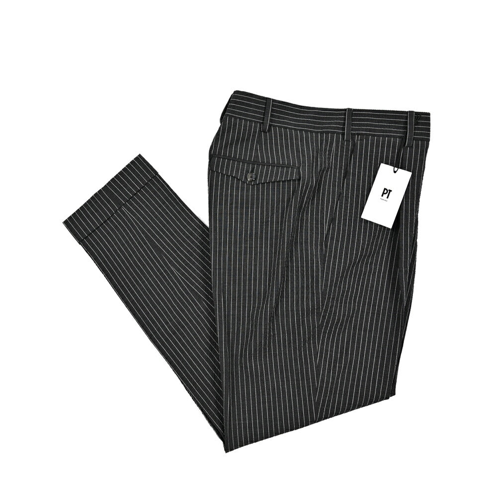 SALE|PT TORINO Edge "REBEL FIT" シアサッカーウール ワンタックスラックス|423060 - 48|GUARDAROBA MILANO OFFICIAL STORE