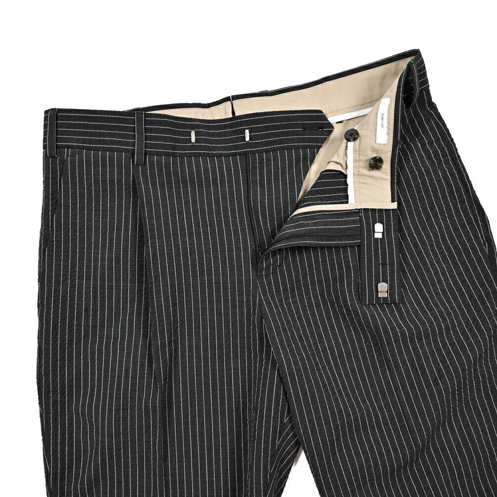 SALE|PT TORINO Edge "REBEL FIT" シアサッカーウール ワンタックスラックス|423060 - 48|GUARDAROBA MILANO OFFICIAL STORE