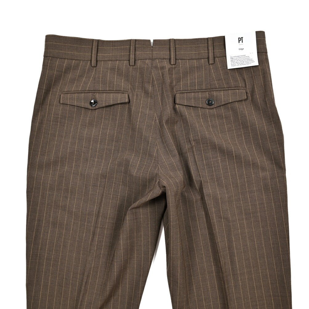 SALE|PT TORINO Edge "REBEL FIT" ストレッチウール ワンタックスラックス|423091|GUARDAROBA MILANO OFFICIAL STORE