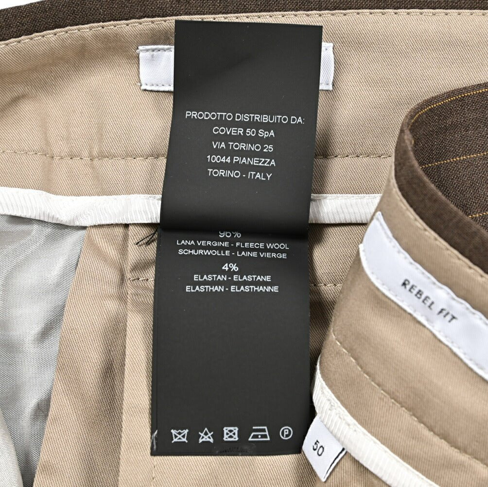 SALE|PT TORINO Edge "REBEL FIT" ストレッチウール ワンタックスラックス|423091|GUARDAROBA MILANO OFFICIAL STORE