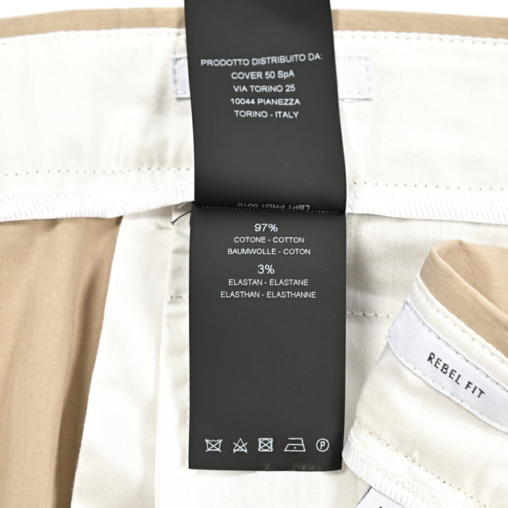 SALE|PT TORINO Edge "REBEL FIT" ストレッチコットン リラックステーパードパンツ|423231|GUARDAROBA MILANO OFFICIAL STORE