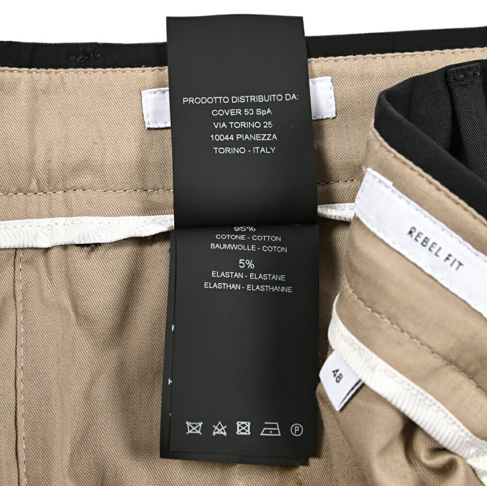 SALE|PT TORINO Edge "REBEL FIT" ストレッチコットン リラックステーパードパンツ|423440 - 48|GUARDAROBA MILANO OFFICIAL STORE