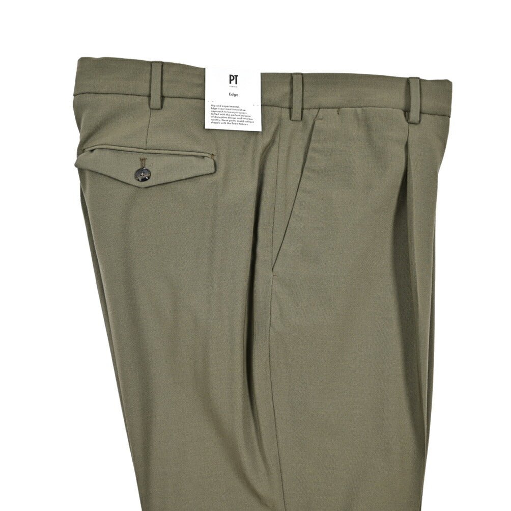 SALE|PT TORINO Edge "REBEL FIT" ストレッチウール ワンタックスラックス|423595|GUARDAROBA MILANO OFFICIAL STORE