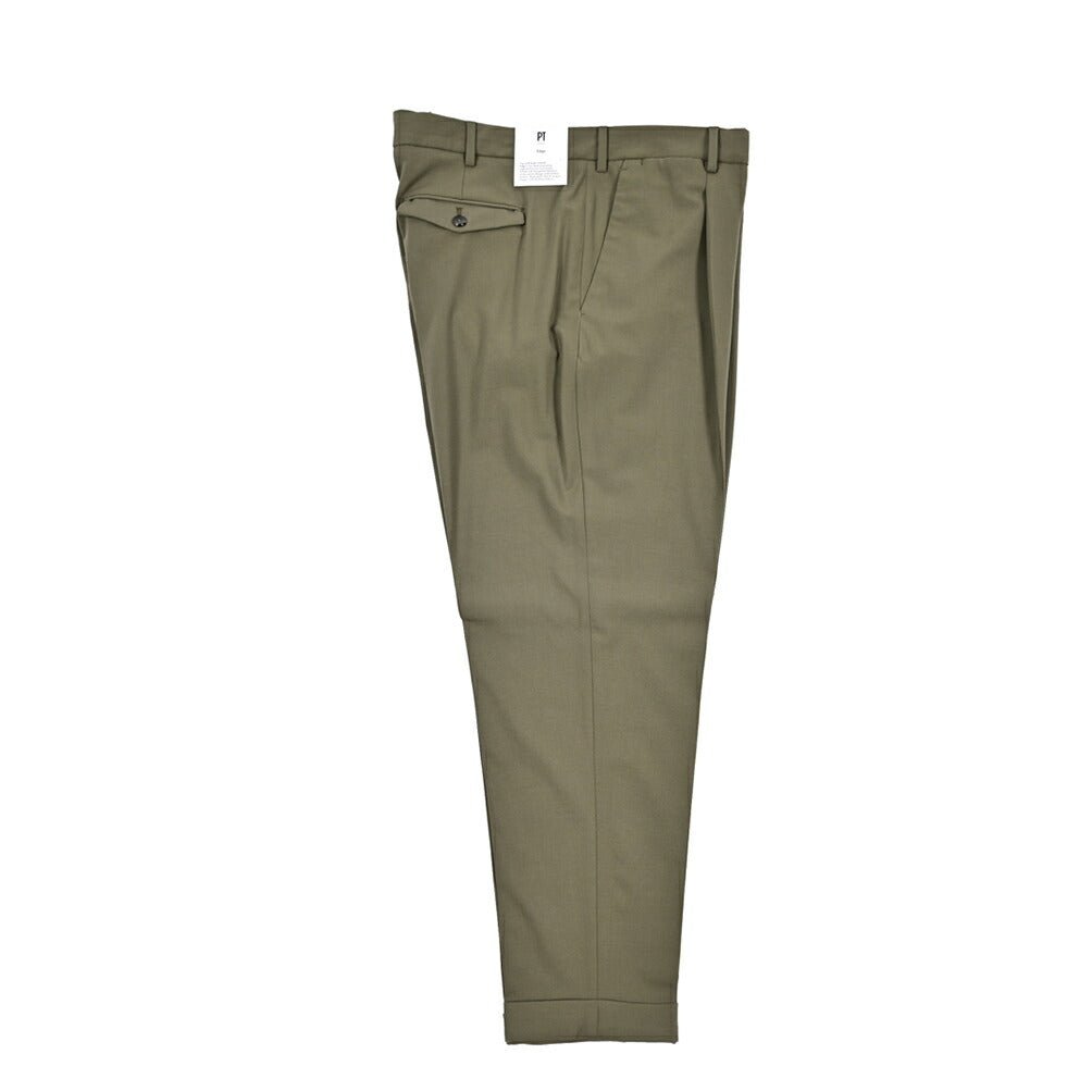SALE|PT TORINO Edge "REBEL FIT" ストレッチウール ワンタックスラックス|423595|GUARDAROBA MILANO OFFICIAL STORE