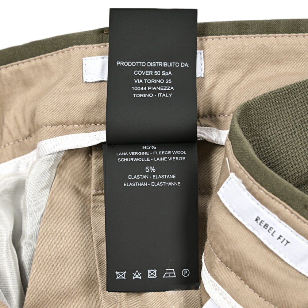 SALE|PT TORINO Edge "REBEL FIT" ストレッチウール ワンタックスラックス|423595|GUARDAROBA MILANO OFFICIAL STORE
