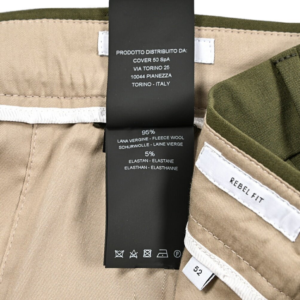 SALE|PT TORINO Edge "REBEL FIT" ストレッチウール リラックステーパードスラックス|423598 - 52|GUARDAROBA MILANO OFFICIAL STORE