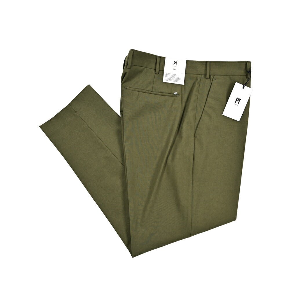 SALE|PT TORINO Edge "REBEL FIT" ストレッチウール リラックステーパードスラックス|423598 - 52|GUARDAROBA MILANO OFFICIAL STORE