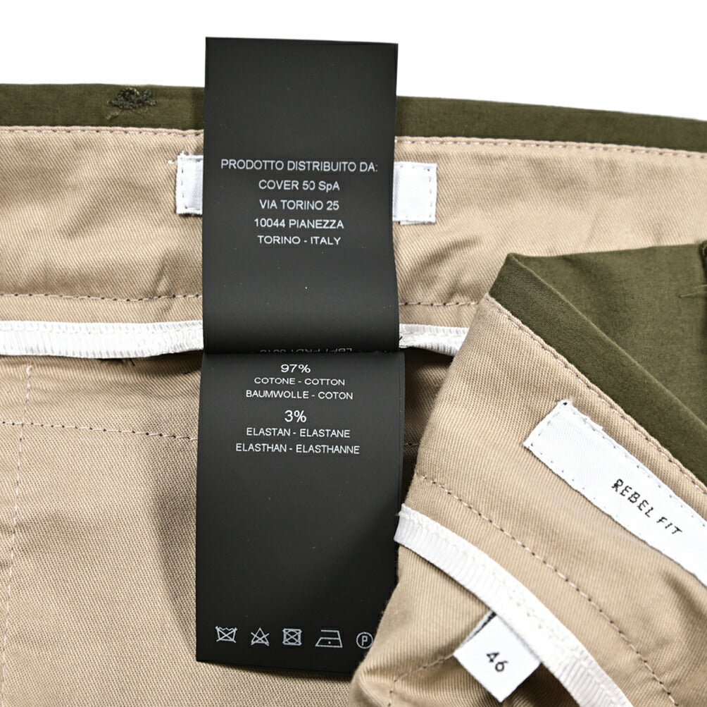 SALE|PT TORINO Edge "REBEL FIT" ストレッチコットン リラックステーパードパンツ|423601 - 44|GUARDAROBA MILANO OFFICIAL STORE
