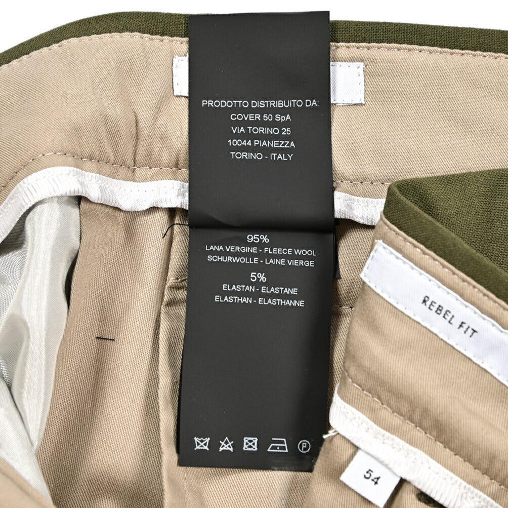 SALE|PT TORINO Edge "REBEL FIT" ストレッチウール リラックステーパードスラックス|423607|GUARDAROBA MILANO OFFICIAL STORE