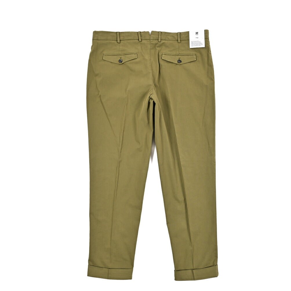 SALE|PT TORINO Edge "REBEL FIT" ストレッチコットンチノ リラックステーパードパンツ|423622|GUARDAROBA MILANO OFFICIAL STORE