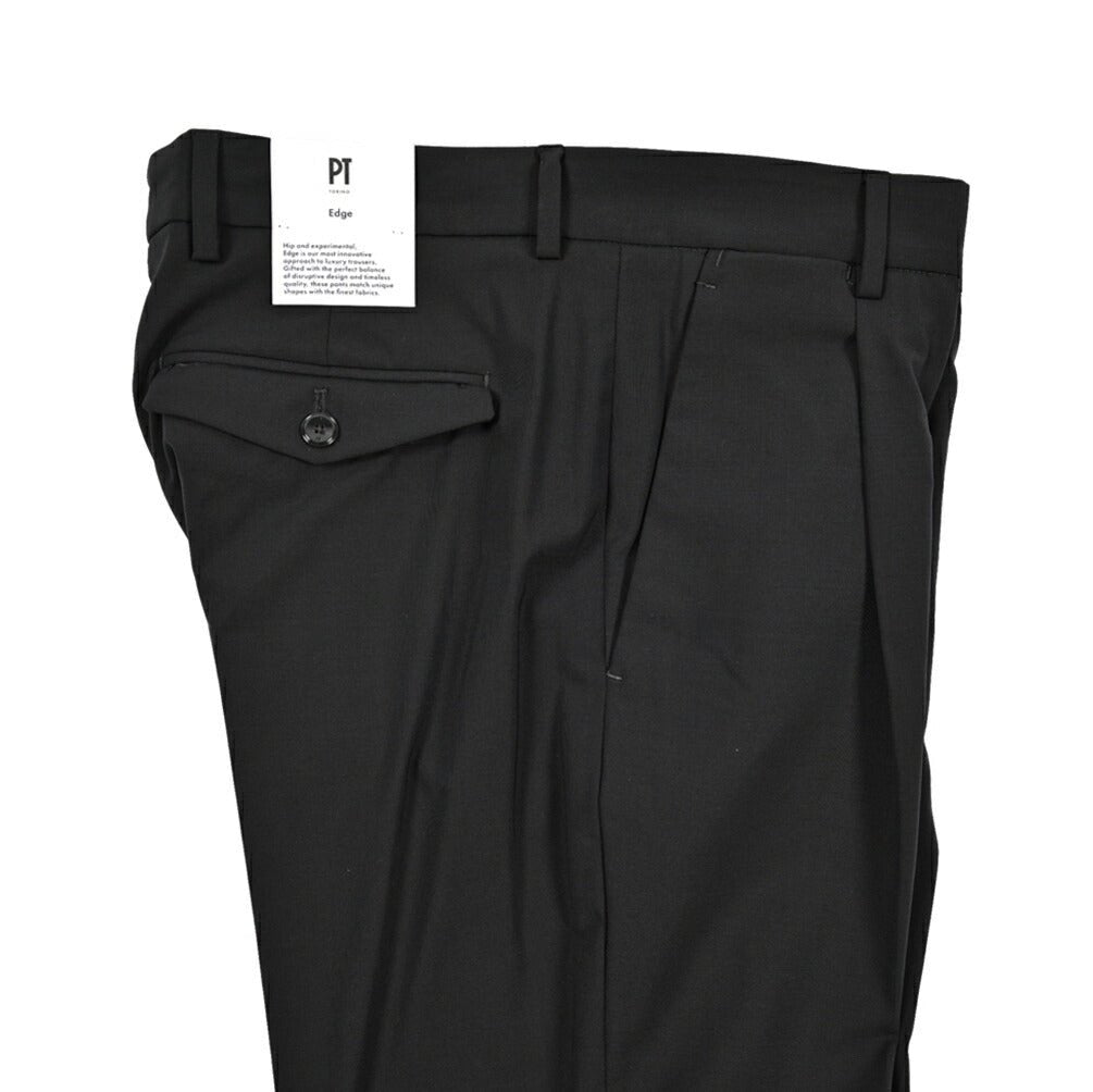 SALE|PT TORINO Edge "REBEL FIT" ストレッチウール リラックステーパードスラックス|424018 - 46|GUARDAROBA MILANO OFFICIAL STORE
